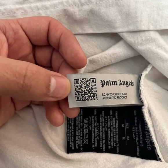 PALM ANGELS SPRAY PAINT TEE - Picture 4 of 5